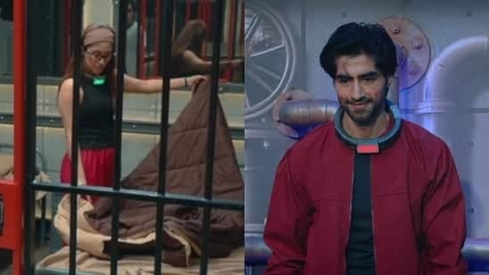 Shivangi Joshi Draws Mixed Reactions After Using Harshad Chopda’s Bedsheet in Lock Upp; Social Media Calls It ‘Cringe’