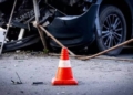 Car hits bike