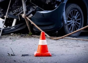 Car hits bike