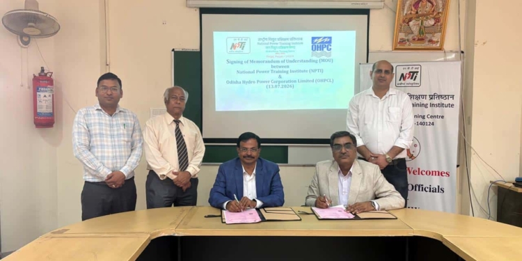OHPC NPTI MoU capacity building