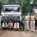 Rayagada forest raid illegal mining