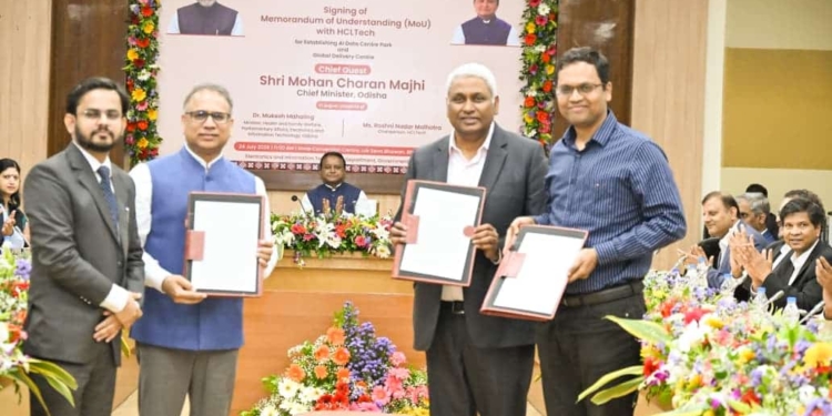 Odisha HCLTech Sarvam AI MoU