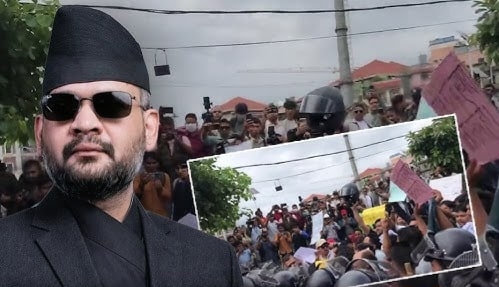Nepal protest