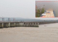 first flood water Mundali Hirakud