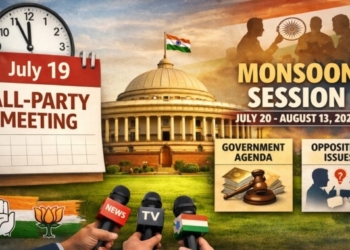 All‑party meeting Monsoon Session 2026