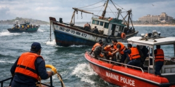 Ten Andhra Fishermen Rescued