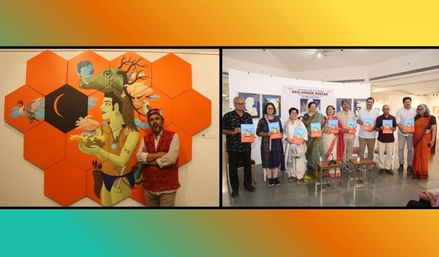 Birendra Pani Neo‑Urban Avatar exhibition New Delhi