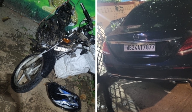Drunk driving accident Bhubaneswar