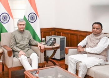 CM Majhi meets Ashwini Vaishnaw