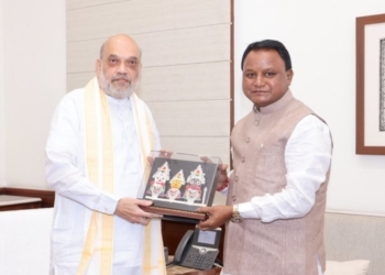 Odisha CM Majhi meets Amit Shah