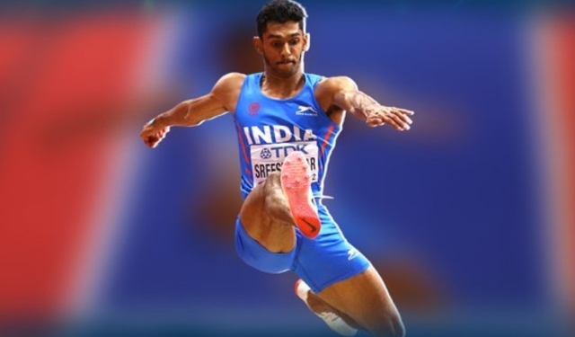 Sreeshankar CWG 2026 silver medal