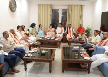 Dharmendra Pradhan Odisha development meeting