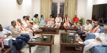 Dharmendra Pradhan Odisha development meeting