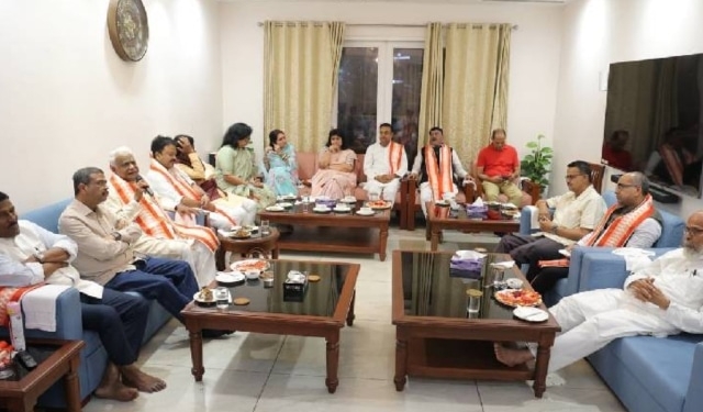 Dharmendra Pradhan Odisha development meeting