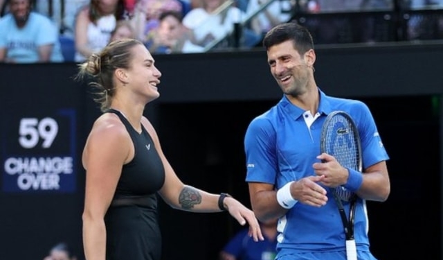 Djokovic Sabalenka US Open 2026 mixed doubles
