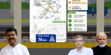 Haridaspur-Paradip rail line doubling