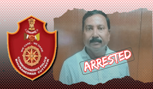 fake police officer arrested Bhubaneswar