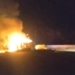 Truck Catches Fire