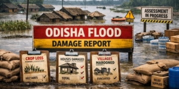 Odisha floods damage assessment