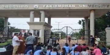 Nursing students protest