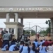 Nursing students protest