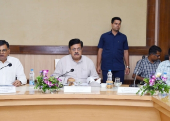 Prithviraj Harichandan construction projects review Odisha