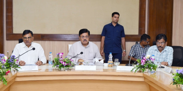 Prithviraj Harichandan construction projects review Odisha