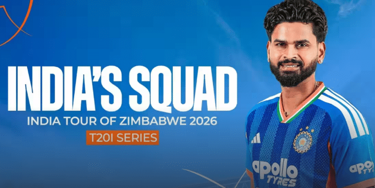 India squad for Zimbabwe T20I