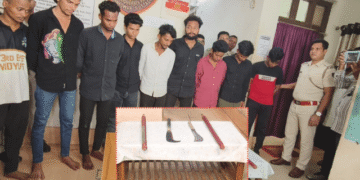 Bhubaneswar group clash Chandrasekharpur