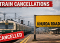 Khurda Road train cancellations July 2026