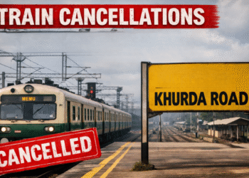 Khurda Road train cancellations July 2026