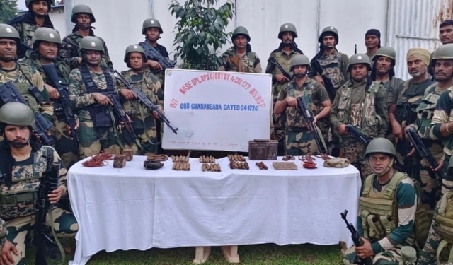 Malkangiri Maoist explosives recovery