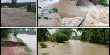 Nuapada heavy rain floods