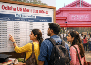 Odisha 2nd merit list UG admission 2026