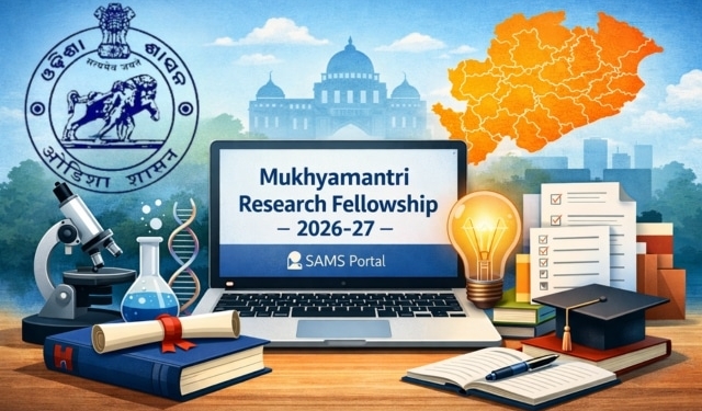 Mukhyamantri Research Fellowship Odisha 2026–27
