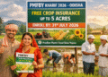 PMFBY Kharif 2026 Odisha