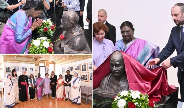 Mahatma Gandhi bust