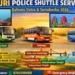 Puri Police Bahuda Yatra shuttle services