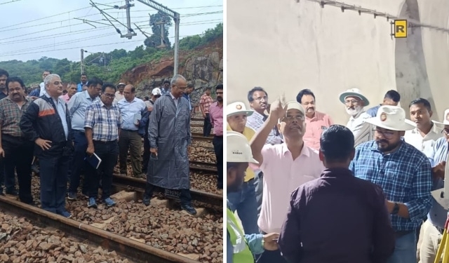 Baiguda–Kakiriguma railway doubling inspection