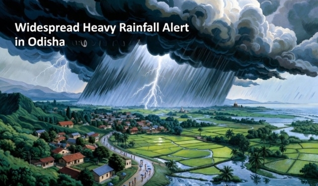 Odisha rainfall forecast