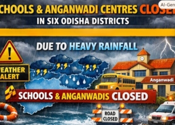 Odisha schools closed heavy rainfall