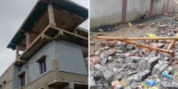 Kendujhar wall collapse