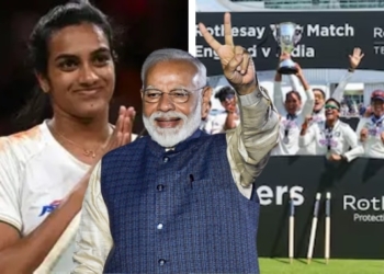 PM Modi sports achievements praise
