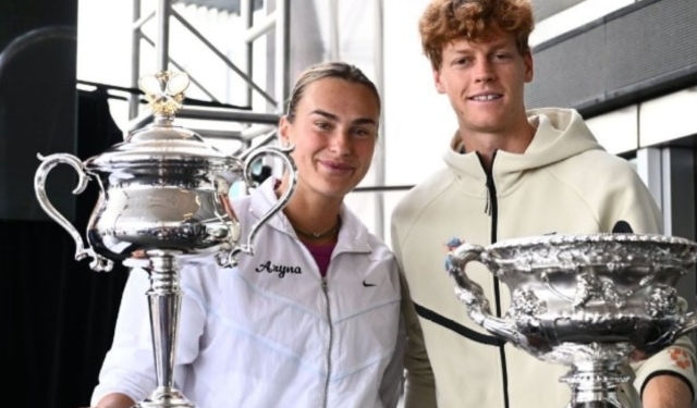 Sinner and Sabalenka
