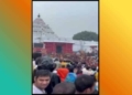Srimandir viral photo Rath Yatra security lapse