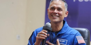 Anil Menon first ISS mission Soyuz MS‑29