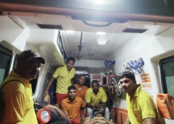 Balangir Gumpha Dam waterfall rescue