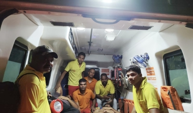Balangir Gumpha Dam waterfall rescue