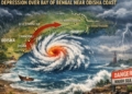 Depression over Bay of Bengal