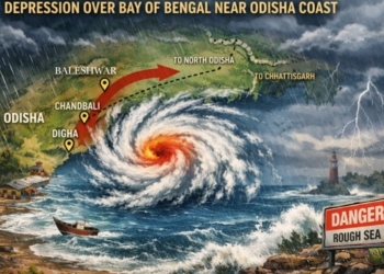 Depression over Bay of Bengal